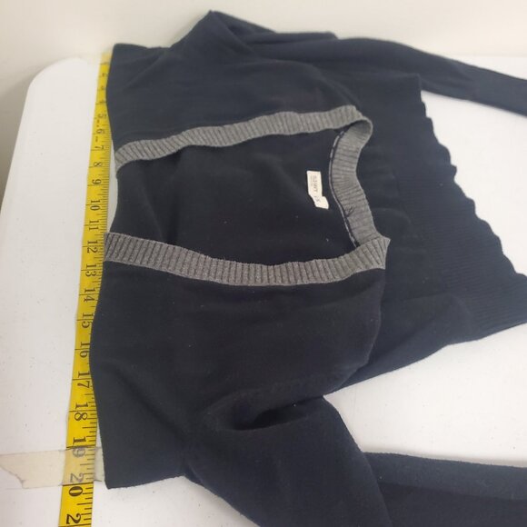 Vintage Old Navy Womens Y2K Button Front Cardigan Size M Blue Academia Preppy - Picture 7 of 11